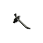 Azar Displays 2" Lexan Pegboard Hooks, 50 Pack-Fits standard pegboard