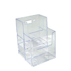 Azar Displays 2-Tier 2-Pocket Trifold Brochure Holder, 2 Pack (252032)-Brochure holders