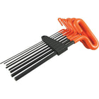 Dynamic Tools 8 Piece 9" Long Loop Handle, Metric Hex Key Set, 2mm - 10mm-Contains: 2, 2.5, 3, 4, 5, 6, 8,10mm