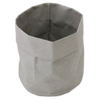 Cathay Importers Eco-Friendly Paper Round Storage Organizer, 7"W x 7"D x 6.5"H, Grey, 2 Pack-Grey Paper. High quality, strong, durable, lightweight paper