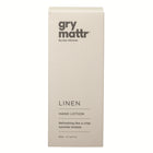 Gry Mattr Hand Lotion, Linen-Crisp summer breeze
