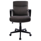 Staples – Fauteuil de direction en tissu Brookmere, gris-Il offre du confort et s’harmonise avec le style contemporain