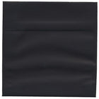 JAM Paper 6.5 x 6.5 Square Envelopes, Black Linen Recycled , 50 Pack (V01211I)-Black linen recycled envelope