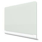 Quartet Horizon Premium Magnetic Glass Dry-Erase Board - 74" x 42"-Concealed, full-length tray provides convenient storage