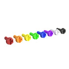 Flash Furniture Bright Beginnings Commercial Grade Modular STEAM Wall 512 Piece Multicolor Screw Accessory Pack-Pair with Tool Set and Pipe Builder Set for More Fun
