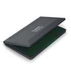 Trodat 9053 Felt Stamp Pads - 3 1/2" x 6 3/8" - Green-Can be used on most paper
