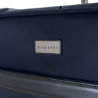 Bugatti Nashville 21.5" Hybrid Hardside/Softside Spinner Carry-on Luggage - Navy-Maximum manoeuverability in any direction with the double 360-degree spinner wheels (8 wheels)
