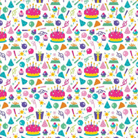 Papier d'emballage en feuilles, Friandises, Paquet de 12 (57053) - Millbrook Studios-Chaque feuille 19 po x 27 po