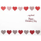 Rosedale Gold Greeting Cards/Envelopes - Happy Valentine's Day Husband - 5-1/2" x 8" - 6 Pack-Contains glitter or foil embellishments