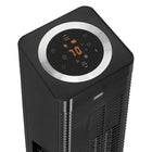 PureGuardian HTR410B Oscillating 27" Whole Room Tower Heater and Fan with Remote Control-2 Speeds for Warm Air and 2 Speeds for Cool Breeze