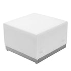 Flash Furniture Alon Series ZB803570SWH Leather Soft Reception Set, 11-Piece, White-CA117 fire retardant foam filled cushions