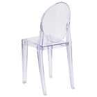Flash Furniture Ghost Side Chair - Transparent-Fluid Design