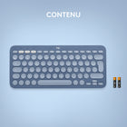 Logitech - K380 Clavier Bluetooth multi-appareils pour Mac - Myrtille-Garantie fabricant limitée de 1 an
