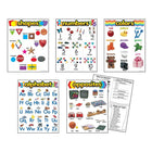 TREND enterprises, Inc. Kindergarten Basic Skills Learning Charts Combo Pack, 10 Pack-17" x 22" size appropriate for classrooms as well as smaller workspaces & home use.