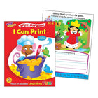 TREND enterprises Inc. Wipe-Off Activity Book -  I Can Print Standard Manuscript - Grade Preschool JK - SK-Practice letter formation and ABC order. Aligned with common learning standards.