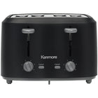 Kenmore 4-Slice Toaster with Dual Controls - Matte Black & Gray-4-slice capacity with dual controls