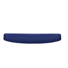 DAC MP-124 Super-Gel Contoured Keyboard Wrist Rest, 18-3/8 x 3-1/8 x 3/4", Blue-Colour: blue