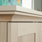 Sauder Select Craft Armoire - 61.57" H - Pacific Maple (430445)-5 Year Limited Manufacturer Warranty