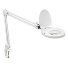 Dainolite LED Magnifier Black With 5D Lens +A Bracket White-Desk Lamp