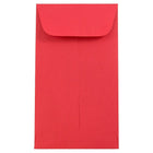 JAM Paper #6 Coin Envelopes, 3 3/8 x 6, Brite Hue Red Recycled, 500 Pack-Coin Envelopes