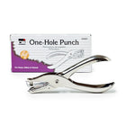 Charles Leonard 1 Hole Paper Punch With Metal Catch, 12 Pack (CHL90001)-Size: 1/4"(Dia.)