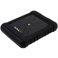 StarTech Rugged Hard Drive Enclosure, USB 3.0 to 2.5" SATA 6Gbps HDD or SSD, UASP-Protect your data even in the toughest field conditions