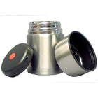 Geo Stainless Steel Vacuum Flasks, Inox, 2 Pack-Ideal to keep beverages and food hot or cold for 5 hours or more