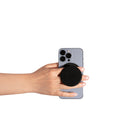 MOFT Snap O Magnetic MagSafe Compatible Phone Grip & Stand for iPhone - Black-Wireless Charging Compatible