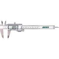 Aurora Tools Electronic Digital Calipers, Plastic Head, 6"-Large LCD display provides easy-to-read numbers