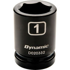 Dynamic Tools 3/4" Drive 6 Point SAE, 2-3/16" Standard Length, Impact Socket-Size: 2-3/16"
