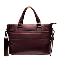 Karla Hanson 28032 Professional Unisex Prestige Leather Briefcase, Burgundy-Burgundy. Genuine leather