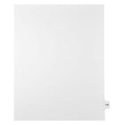 Mark Maker Legal Exhibit Index Tab White Single Tabs, 1/15th Cut, Letter Size, No Holes, Number 179, 25 Pack-White Single Tabs, 1/15th Cut