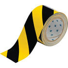 ToughStripe Floor Marking Tape, Black/Yellow, 3"W x 100'L-3 in W x 100 ft L