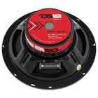 DS18 Gen-X Series 6.5" 2-Way Speaker Package with Tweeters and Crossover, 150 Watts-The Pair of 1.5" neodymium magnet tetoron silk 16mm dome tweeters with built on grill and Red accents to deliver the crisp highs