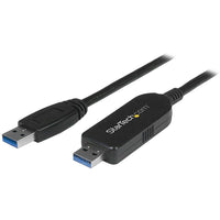 StarTech USB 3.0 Data Transfer Cable for Mac and Windows (USB3LINK)-Transfer files from your old computer to your new computer quickly over USB 3.0 (5 Gbps)