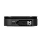 Targus - Station d'accueil universelle double HD USB-C avec Pass-Thru PD 85W - Noir-Dimensions : 4,13 po L x 1,13 po H x 4,13 po P