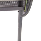 Flash Furniture Adjustable Drawing & Drafting Table with Pewter Frame-Raised Metric Ruler borders work surface