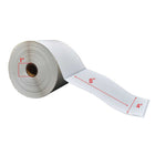Premium Tape 4" x 8" (102 mm x 203 mm) Direct Thermal Labels - 1" (25 mm) Core - 12 Rolls-White