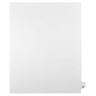 Mark Maker Legal Exhibit Index Tab White Single Tabs, 1/25th Cut, Letter Size, No Holes, Number 99, 25 Pack-White Single Tabs, 1/25th Cut