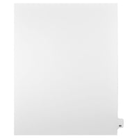 Mark Maker Legal Exhibit Index Tab White Single Tabs, 1/25th Cut, Letter Size, No Holes, Number 99, 25 Pack-White Single Tabs, 1/25th Cut