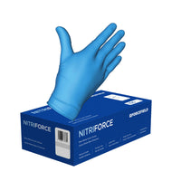 Forcefield Nitrile Powder-Free Medical Gloves - XL - 100 Pack-Medical grade