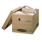 Bankers Box Enviro Stor Letter/Legal Storage Box, 6 Pack-For moderate stacking or for use with shelving