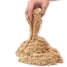 Kinetic Sand Beach Castle-Includes: 3 lbs. Kinetic Sand Beach Sand, 6 Moulds, 2 Tools, 1 Transformable Sand Box, 1 Instruction Guide
