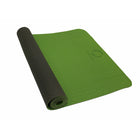 PurEarth II Eco Yoga Mat - 3mm - 72" - Sage/Brown-Patented Technology 100% Thermo Plastic, Elastomer and Rubber (TPE) 3mm ECO Yoga Mats