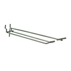 Azar Displays 10" x 0.148" Wire Flip Scan Loop, 50 Pack-Galvanized metal