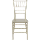 Flash Furniture HERCULES Series Champagne Resin Stacking Chiavari Chair - 2 Pack-Set of 2 Chiavari Chairs