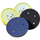 Back Up Pads For Psa & Hook And Loop Paper Discs, Firm Density, NZ049, 3 Pack-Low profile Speed-Grip