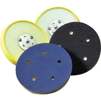Back Up Pads For Psa & Hook And Loop Paper Discs, Firm Density, NZ049, 3 Pack-Low profile Speed-Grip