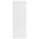 JAM Paper Cello Sleeves with Self Adhesive Closure, #10, 4.25 x 9.75, Clear, 1000 Pack (NUM10CELLOB)-Clear