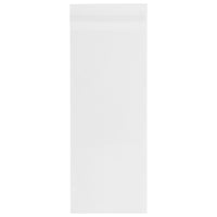 JAM Paper Cello Sleeves with Self Adhesive Closure, #10, 4.25 x 9.75, Clear, 1000 Pack (NUM10CELLOB)-Clear